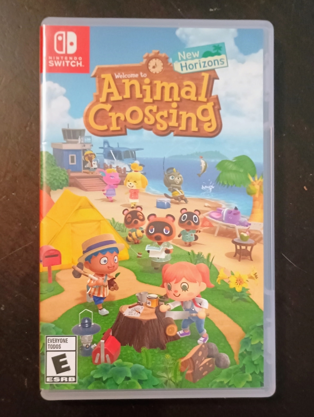 Nintendo Animal Crossing New Horizons — Blue & Green Beach Cover